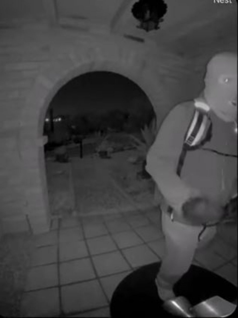 Πλάνα από την κάμερα ασφαλείας. / Φωτογραφία: Screenshot