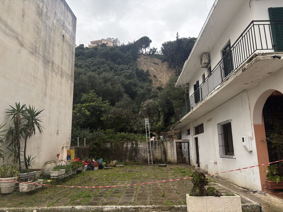 Κατολίσθηση στη Ζάκυνθο 