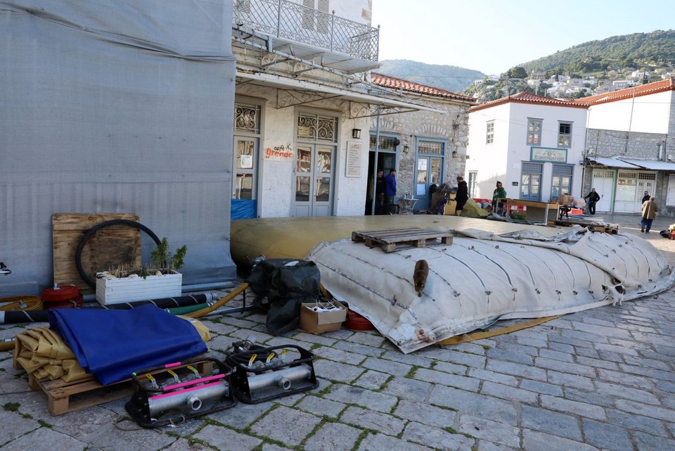 Κινηματογραφικό πλατό στην Υδρα