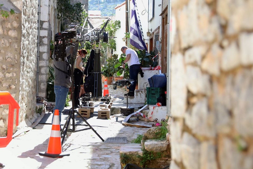 Γυρίσματα σε σοκάκι 