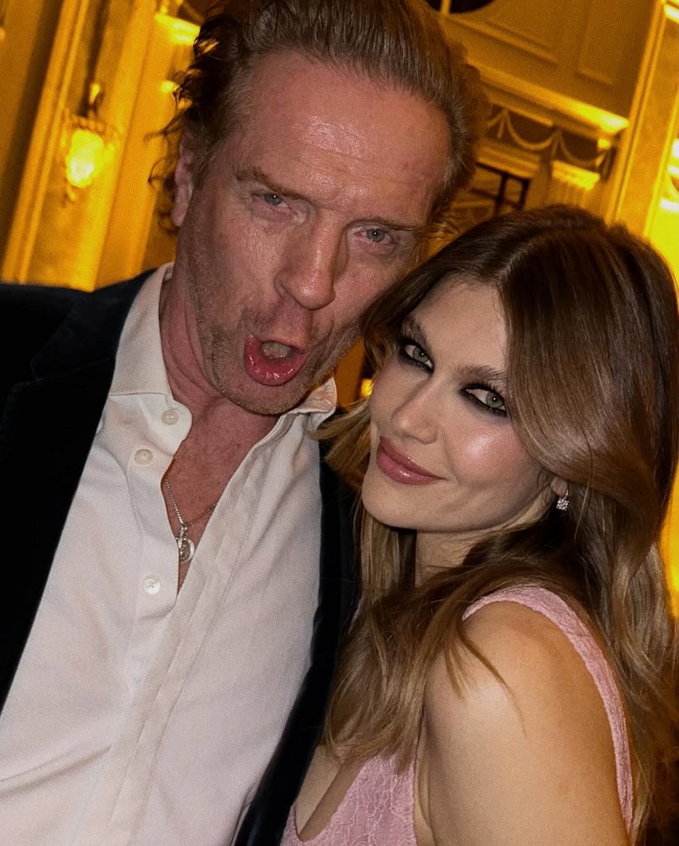 Η Κλέλια Ανδριολάτου με τον Ντέμιαν Λιούις 