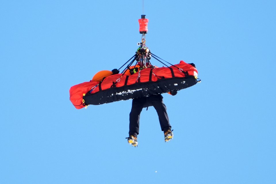 Η αερομεταφορά της με ελικόπτερο