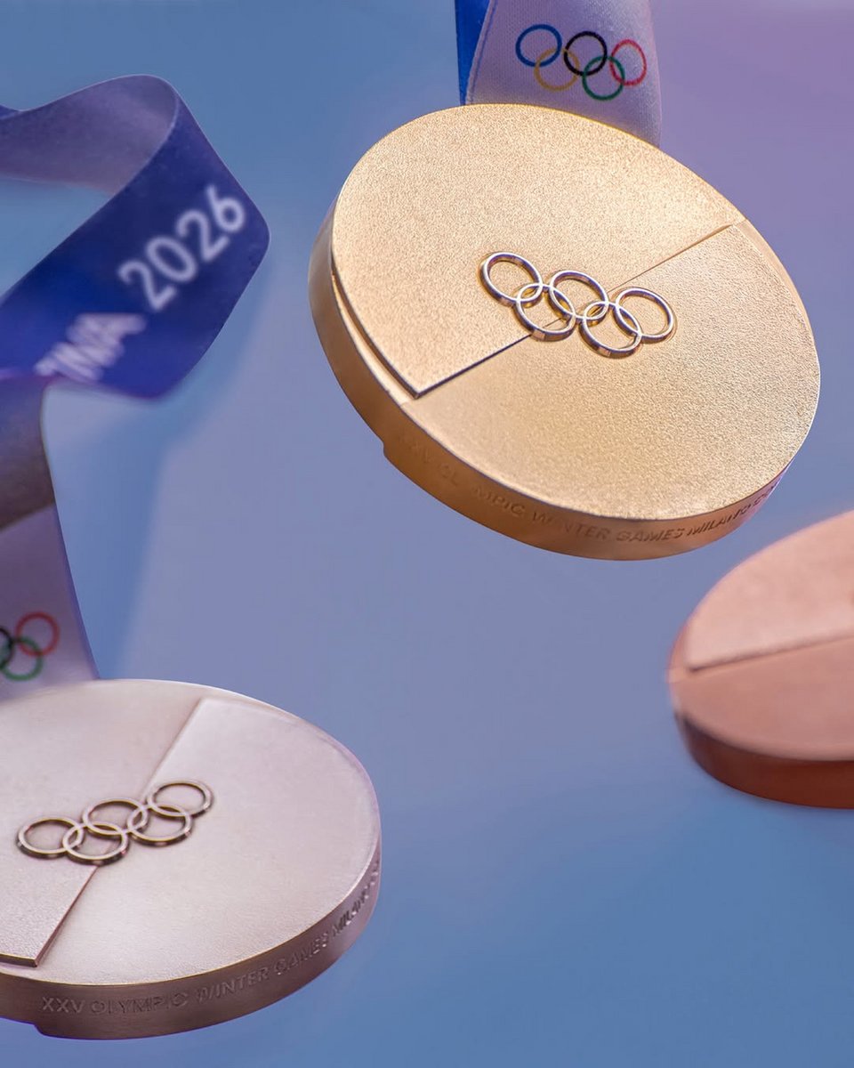Τα μετάλλια των Χειμερινών Ολυμπιακών Αγώνων Μιλάνο-Κορτίνα
