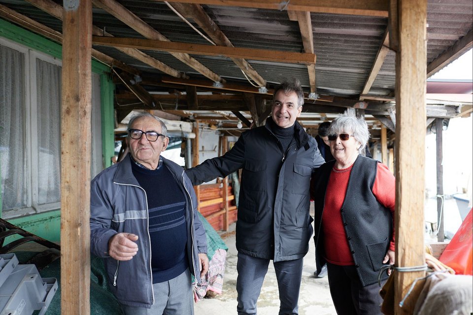 Τι συζήτησε ο Κ. Μητσοτάκης με την Κυρά του Δέλτα που τον φιλοξένησε σπίτι της, στον Εβρο