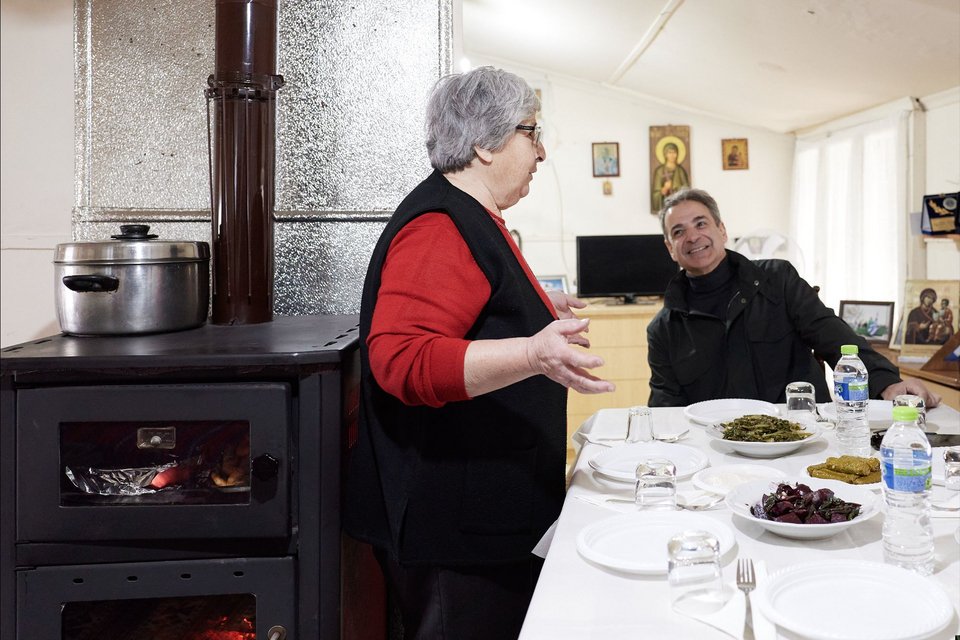 Τι συζήτησε ο Κ. Μητσοτάκης με την Κυρά του Δέλτα που τον φιλοξένησε σπίτι της, στον Εβρο