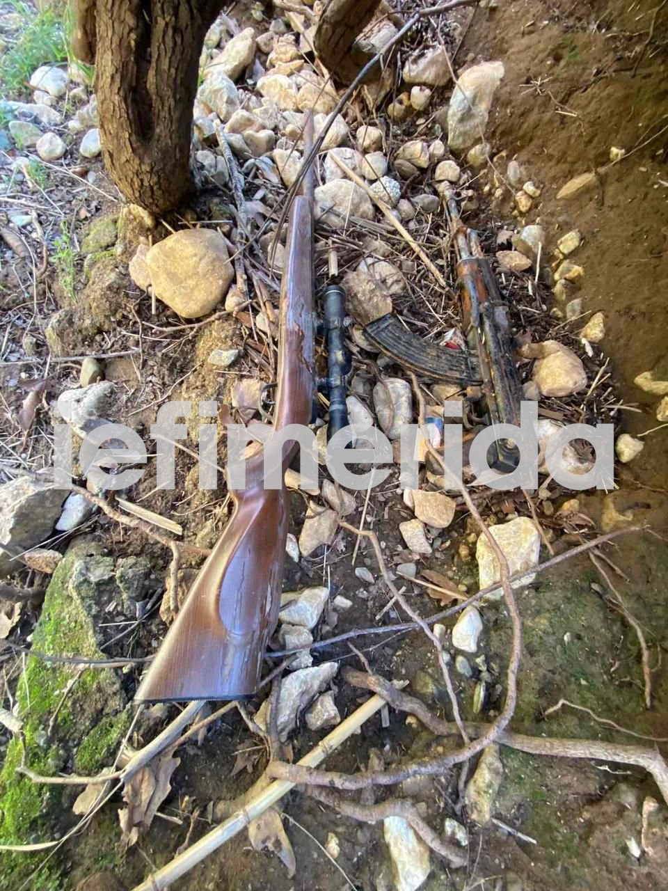 Αποκλειστικό: Εντοπίστηκε οπλισμός στη λίμνη Μαραθώνα, καλάσνικοφ και όπλο με διόπτρα, συναγερμός στην ΕΛΑΣ -Δείτε φωτό