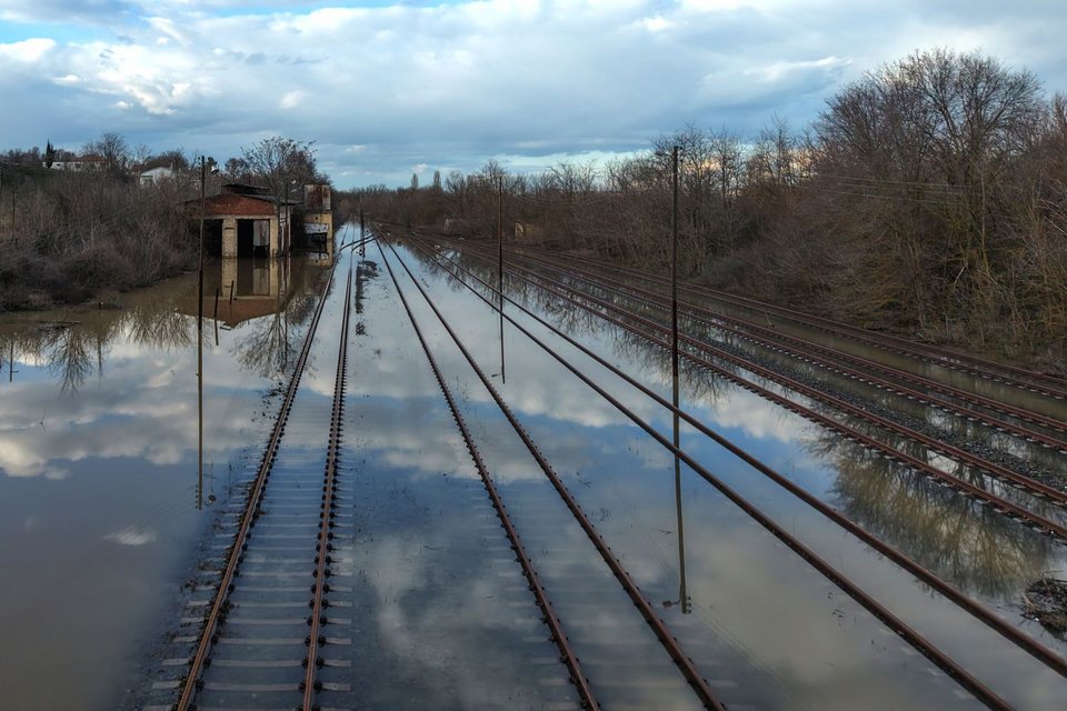 Eικονες καταστροφής στον Εβρο 