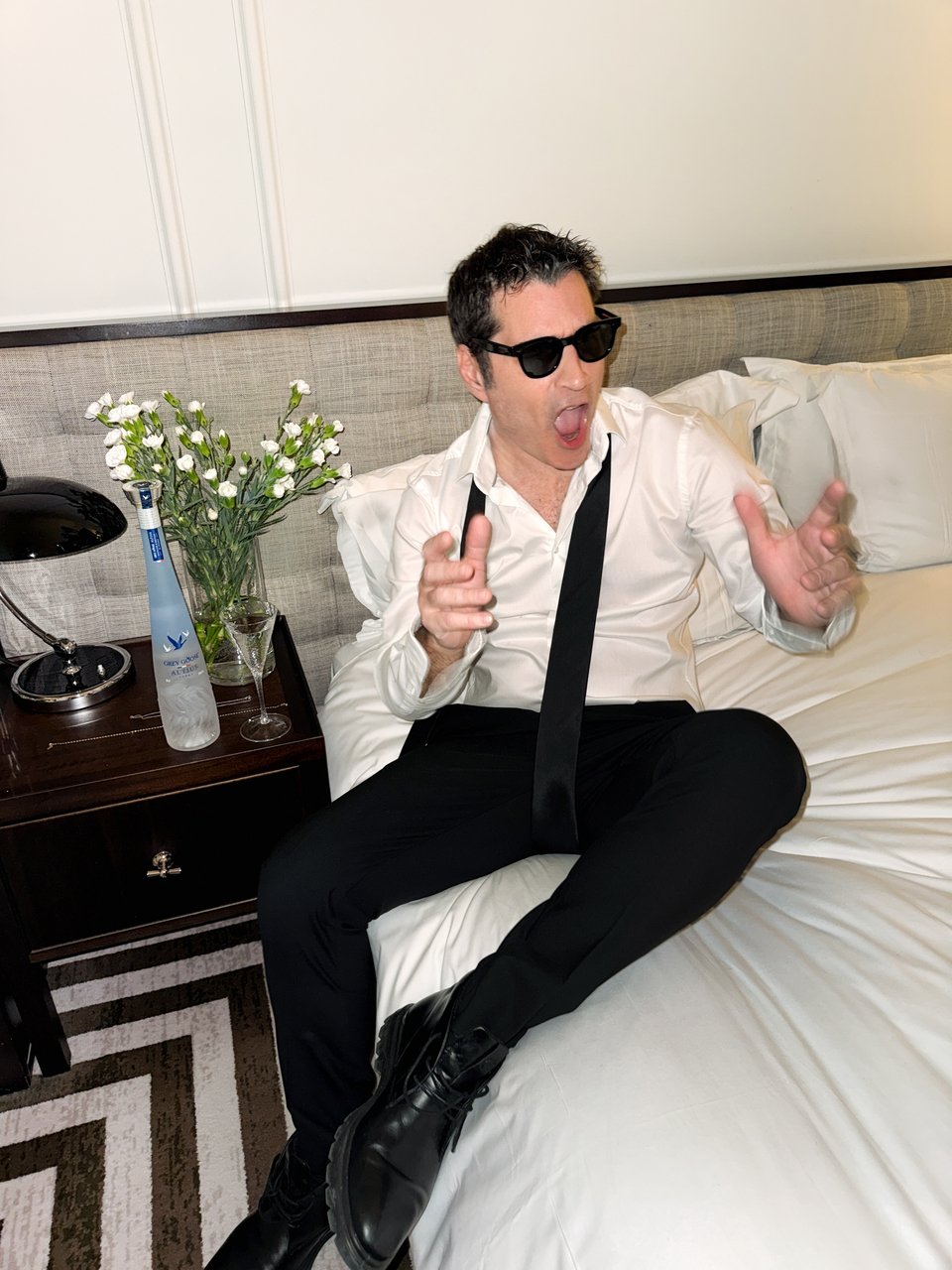 Pre-party in the room/Φωτογραφία: Vogue x GQ Fashion &amp; Film PARTY 2026 / India Bharadwaj  