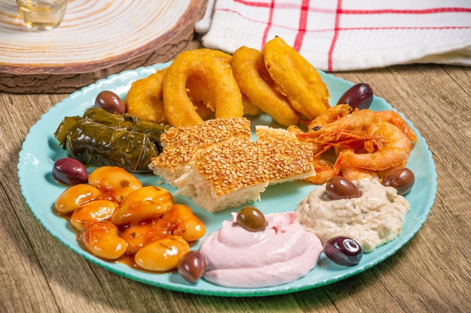 Eνας σαρακοστιανός μεζές για ουζάκι 