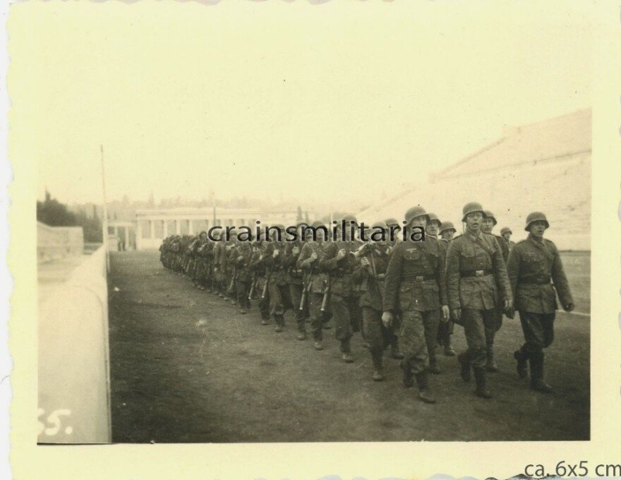 Γερμανοί στρατιώτες στο Παναθηναϊκό Στάδιο