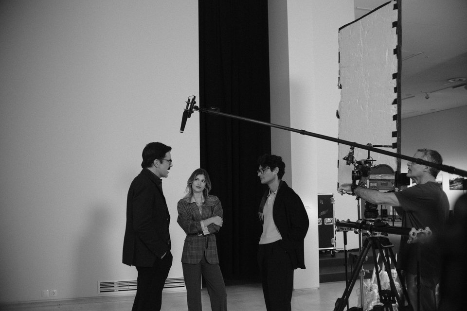 Στιγμιότυπα από τα γυρίσματα 