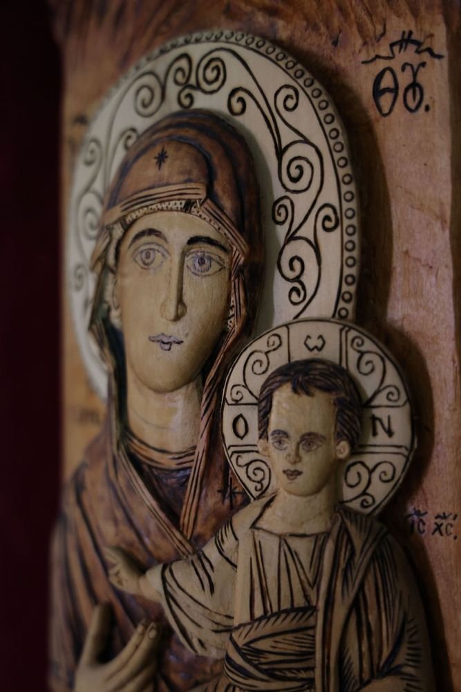 Ο «Λυγερεύς» διαθέτει μια βαθιά πνευματική θρησκευτικότητα κι αυτό το νιώθεις βλέποντας πόσο τα έργα του έχουν επηρεαστεί από τη βυζαντινή τέχνη