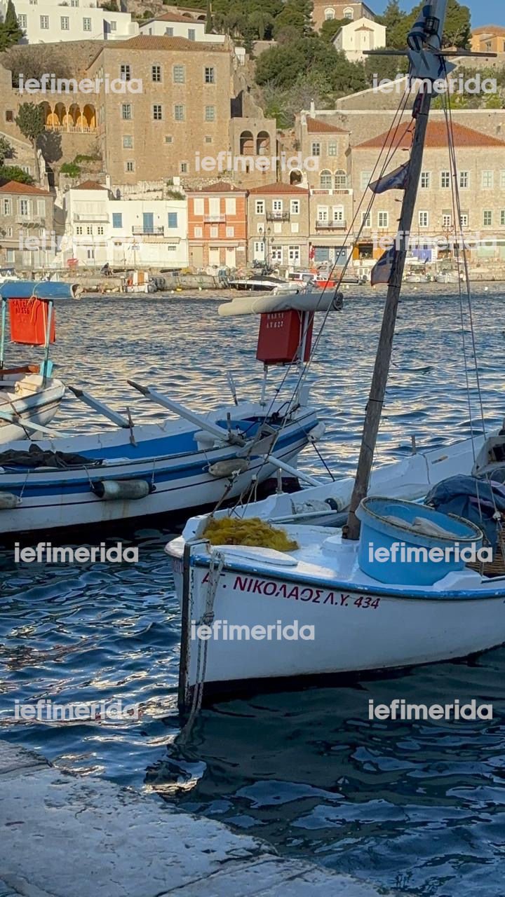 Οι βάρκες στην Υδρα