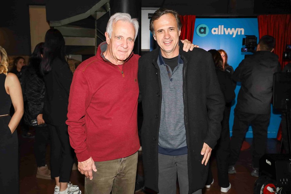 Ο Αλέξανδρος Αντωνόπουλος με τον Σπύρο Πούλη 