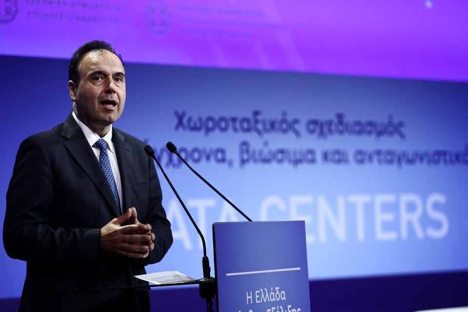Ο υπουργός Ψηφιακής Διακυβέρνησης και Τεχνητής Νοημοσύνης Δημήτρης Παπαστεργίου / φωτογραφία: Intimenews