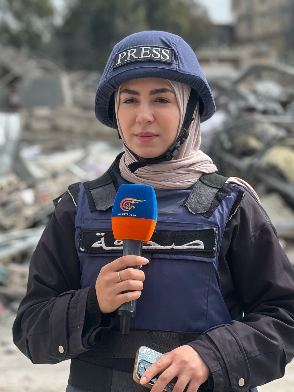 Η νεαρή δημοσιογράφος Φατιμά Φτούνι ήταν ανάμεσα στα θύματα της ισραηλινής αεροπορικής επιδρομής - AP Photo/Mohammed Zaatari