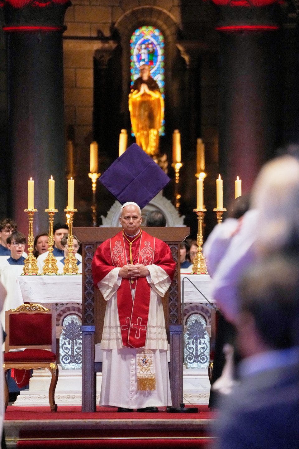 Ο Πάπας Λέοντας στον Καθεδρικό Ναό του Μονακό -  (AP Photo/Gregorio Borgia)