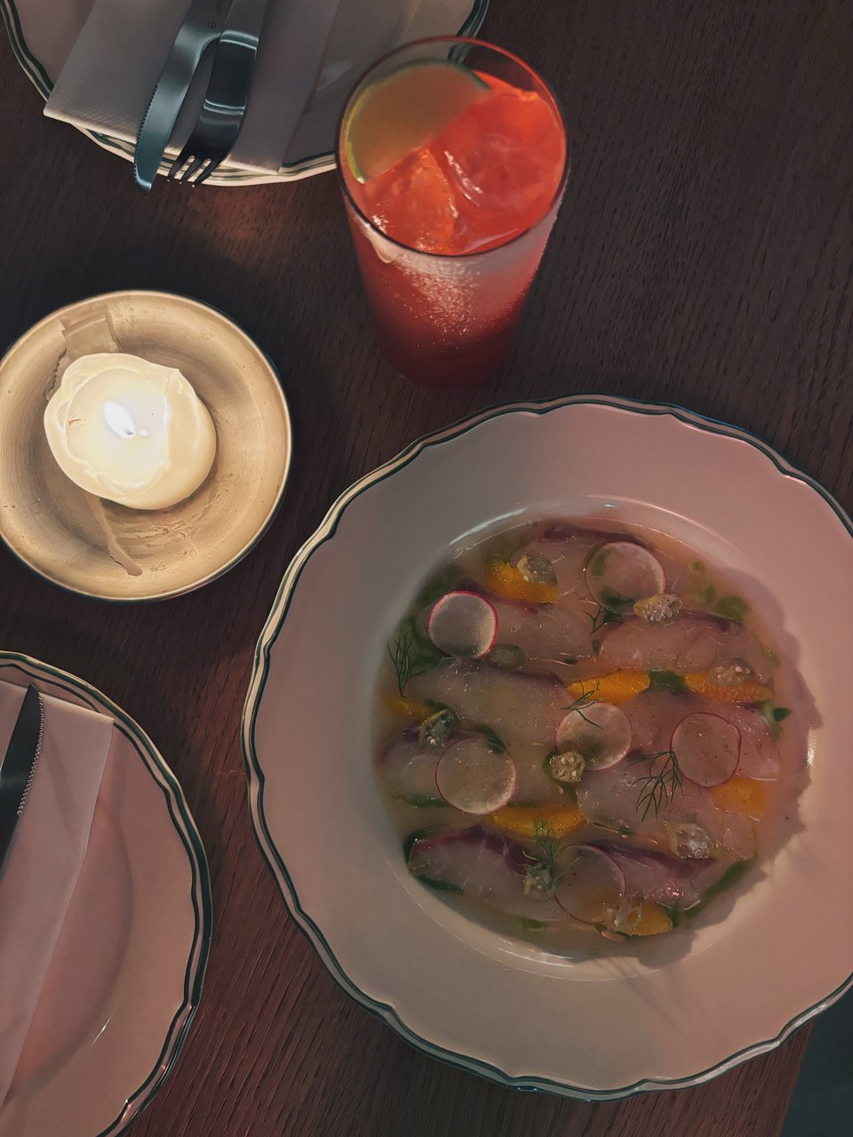 Sashimi Λαβράκι  / Φωτογραφία: Μάνος Λειβαδάρος/iefimerida