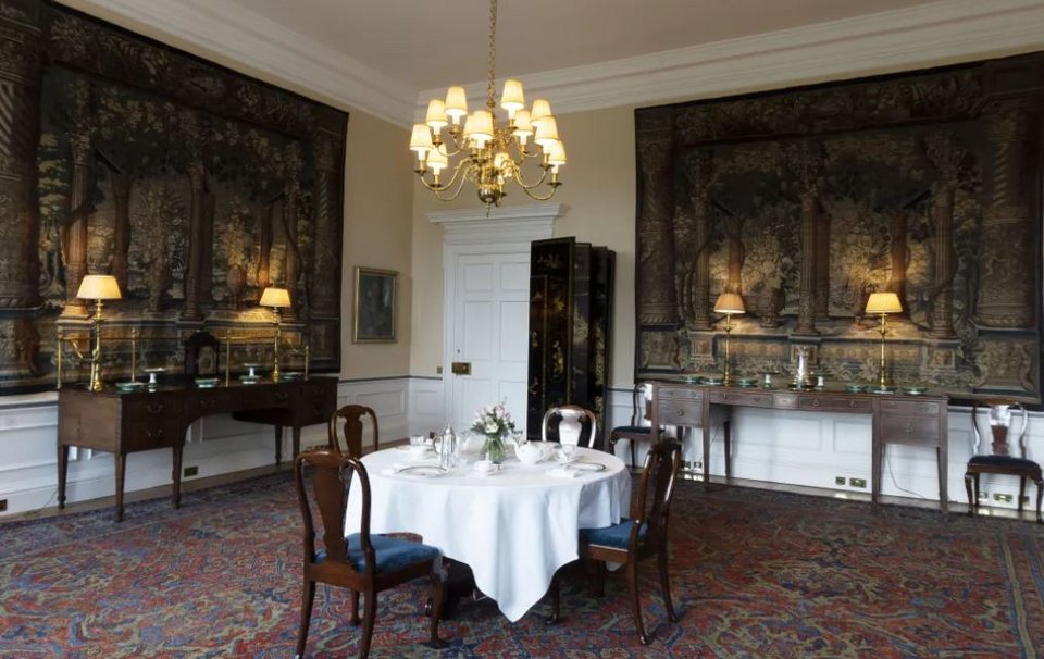 Η αίθουσα πρωινού της βασίλισσας Ελισάβετ / @Royal Collection Trust 