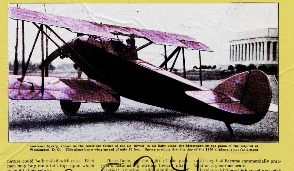 Η ιστορία του Sperry είναι στενά συνδεδεμένη με την οικογένειά του. Ήταν ο μικρότερος γιος του Elmer Ambrose Sperry, ενός πολυμήχανου εφευρέτη με εκατοντάδες πατέντες στο ενεργητικό του / POPULAR SCIENCE