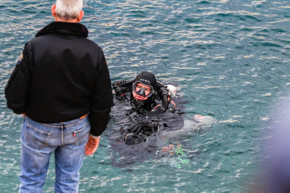 Επιχείρηση διάσωσης δύτη στα Λιμανάκια Βουλιαγμένης / Φωτογραφία EUROKINISSI  