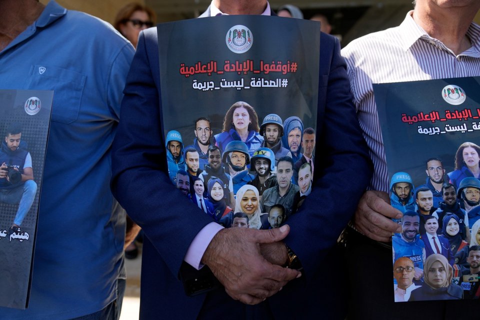 Νεκροί Δημοσιογράφοι από ισραηλινά χτυπήματα  / Φωτογραφία: AP   