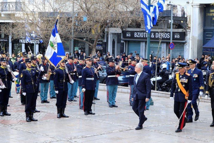 Η άφιξη του Προέδρου της Δημοκρατίας, Κωνσταντίνου Τασούλα