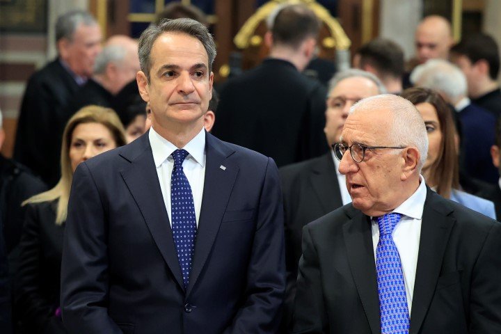 Κυριάκος Μητσοτάκης και Νικήτας Κακλαμάνης