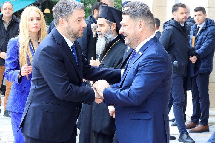 Νίκος Ανδρουλάκης και Νίκος Χαρδαλιάς