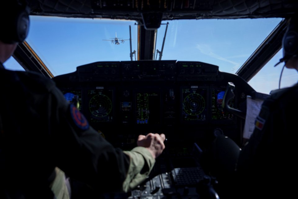 Άσκηση αστυνόμευσης από αέρος (ΝΑΤΟ) / Φωτογραφία: AP 