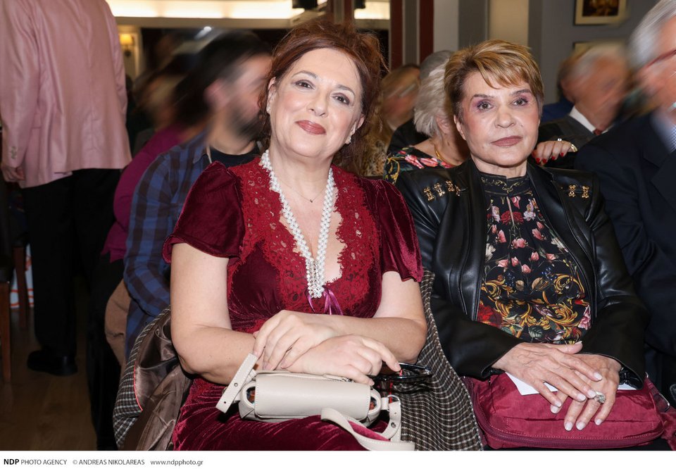 Η Ελένη Ράντου με την Κατιάνα Μπαλανίκα.