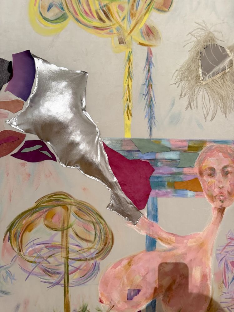  Νάνα Σαχίνη, λεπτομέρεια έργου. Παραχώρηση της καλλιτέχνιδας και της CITRONNE Gallery 