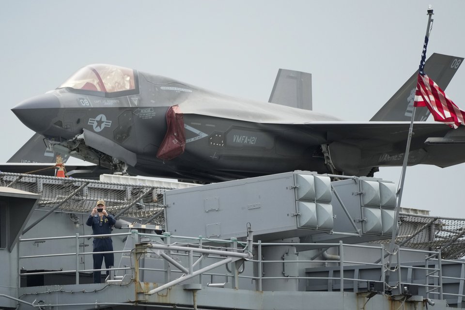 Μαχητικό F-35B / Φωτογραφία: AP
