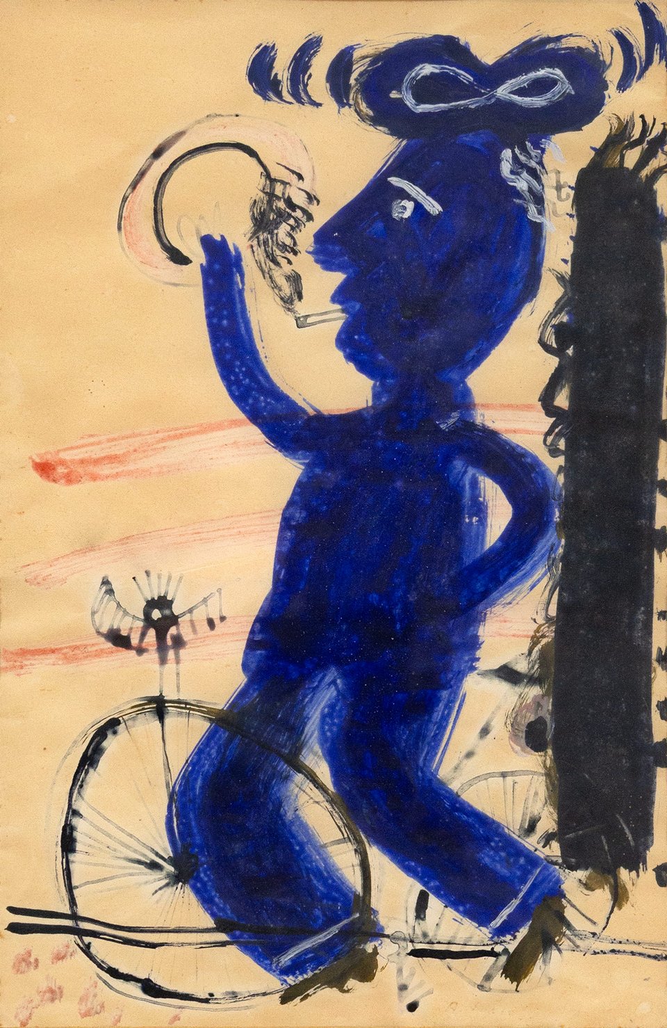 Αλέκος Φασιανός (1935 - 2022) Καπνιστής /  Τιμή εκτίμησης: € 1.800 - 2.800