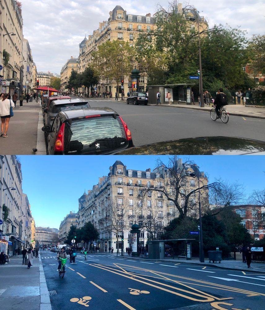 Πράγματι, σε λιγότερο από μια δεκαετία, το Παρίσι μετατράπηκε σε ένα από τα πιο επιθετικά παραδείγματα αστικής απο-αυτοκινητοποίησης στον κόσμο, υπό τη δημαρχία της Αν Ινταλγκό / FACEBOOK