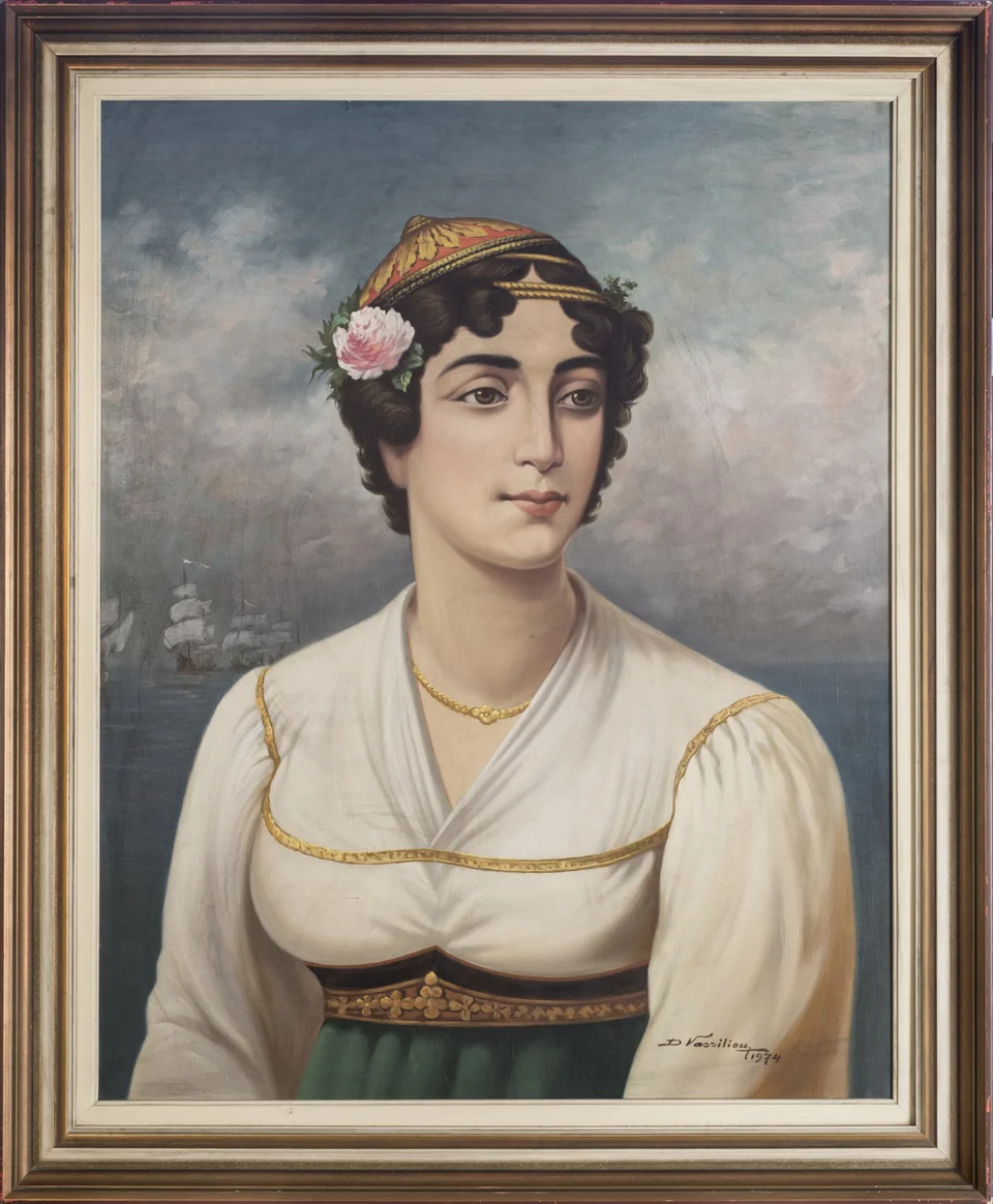 Μαντώ Μαυρογένους (1796-1840) Γόνος εύπορης οικογένειας με φιλελεύθερες ιδέες, διέθεσε όλη την περιουσία της στον Αγώνα, εξόπλισε πλοία και συγκρότησε σώμα εθελοντών σε Μύκονο και Πάρο. Παρά την ηρωική της δράση και τη διεθνή κινητοποίηση γυναικείων οργανώσεων υπέρ των Ελλήνων, πέρασε τα τελευταία χρόνια της ζωής της μέσα στη φτώχεια. Πολεμικό Μουσείο