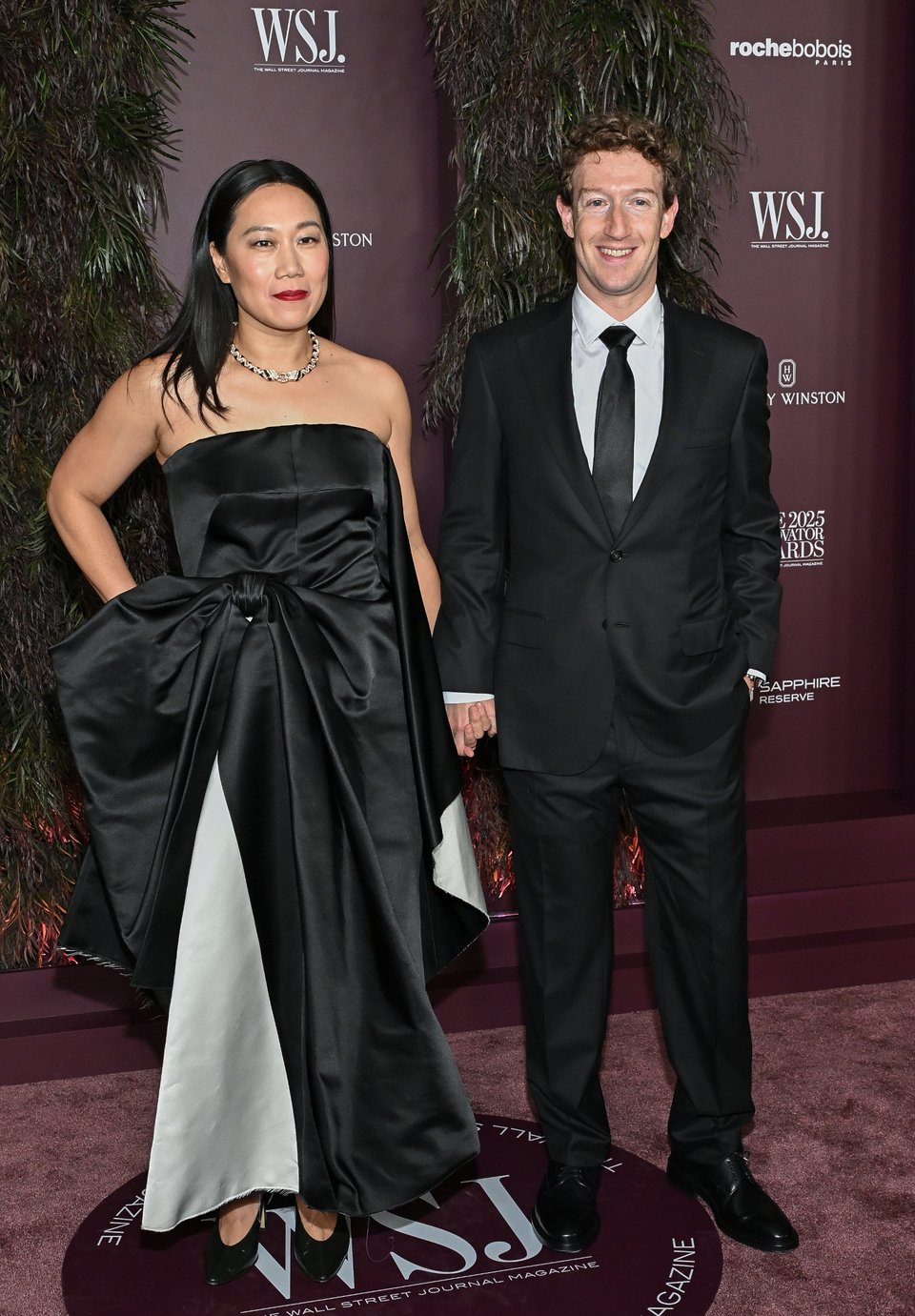 Ο Μαρκ Ζούκερμπεργκ με τη σύζυγό του Πρισίλα