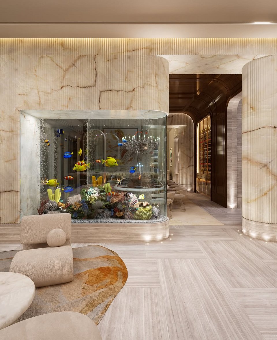 Το εντυπωσιακό ενυδρείο 