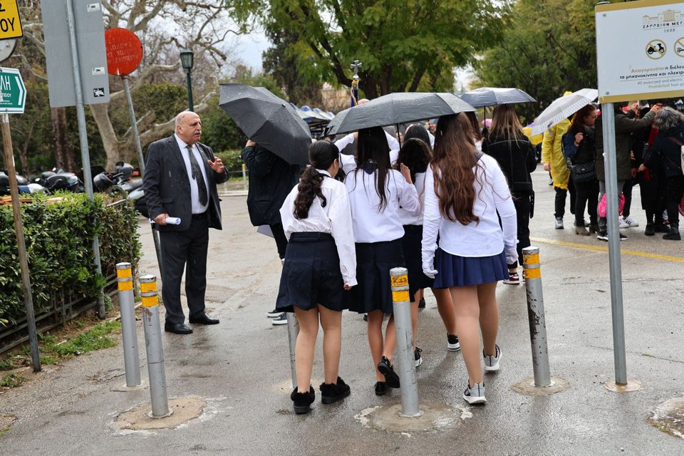 Ψιλόβροχο στην Αθήνα