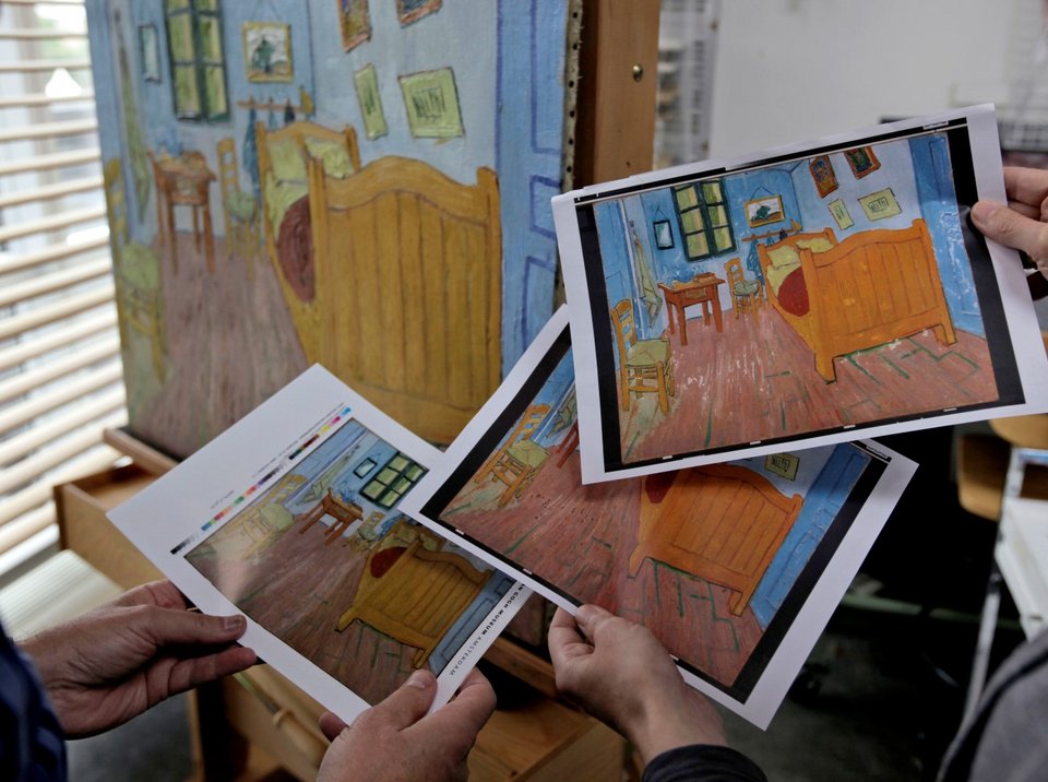 Ολλανδικό δωμάτιο. Βίνσεντ βαν Γκογκ /Φωτογραφία: AP   