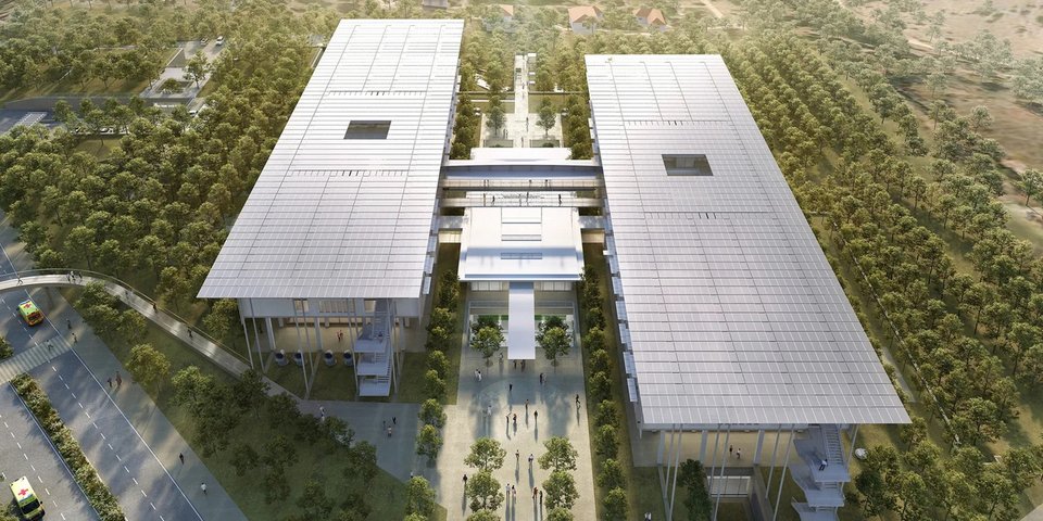 Η μακέτα από το Παιδιατρικό Νοσοκομείο Θεσσαλονίκης ΙΣΝ