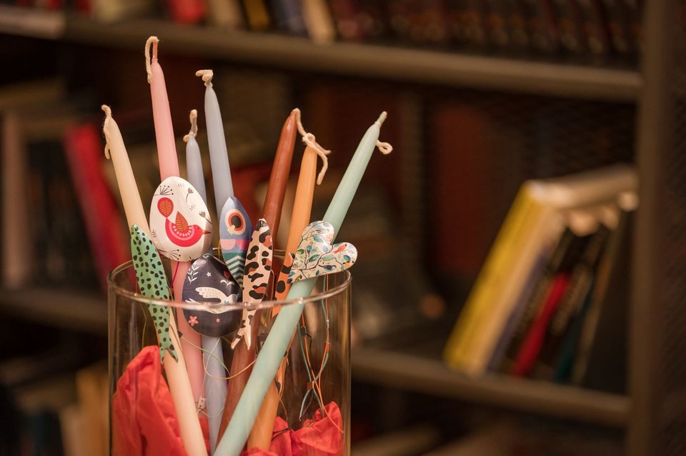 Χειροποίητες λαμπάδες 