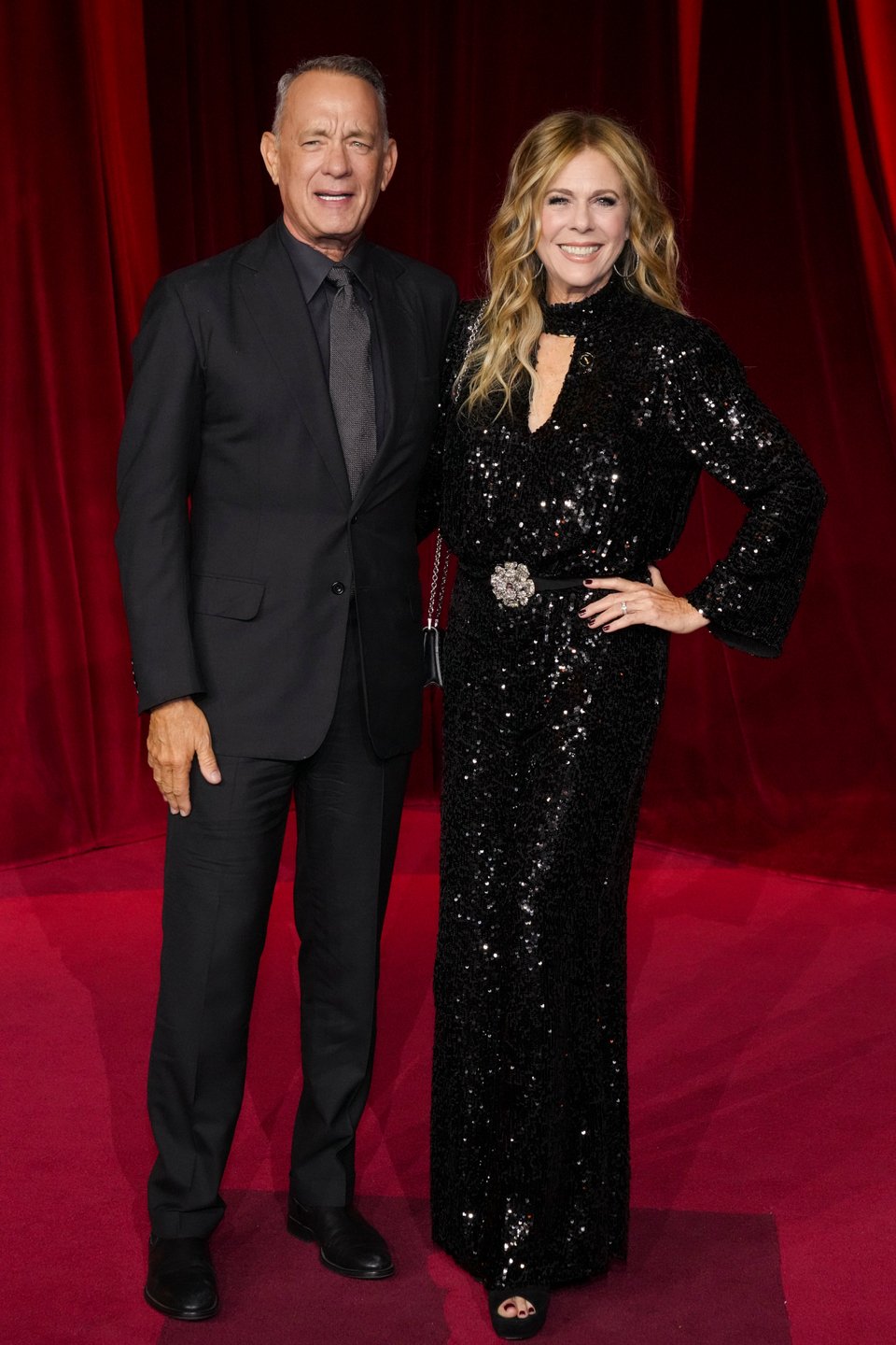 Η Ρίτα Γουίλσον με τον σύζυγό της, Τομ Χανκς