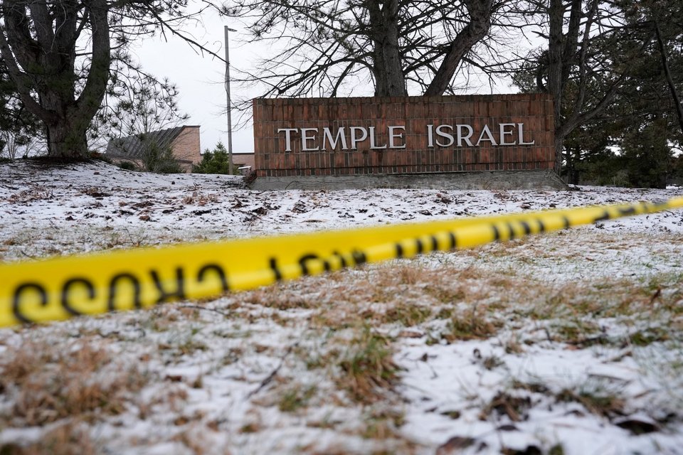 Η συναγωγή Temple Israel, στο Μίσιγκαν / Φωτογραφία: AP / Paul Sancya 
