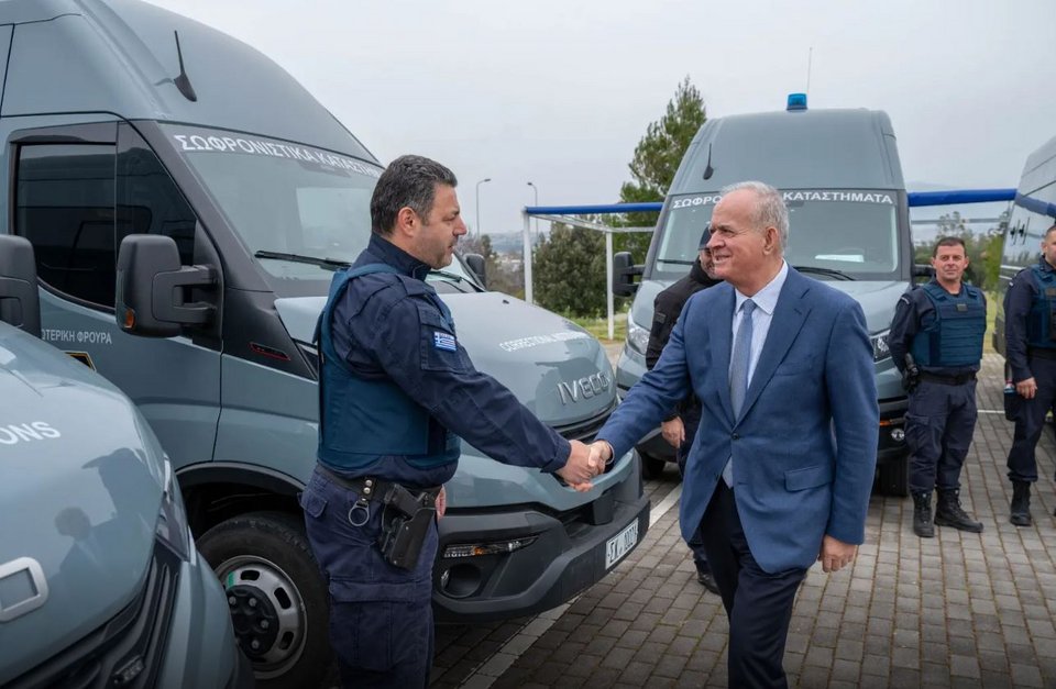 Ο υφυπουργός Προστασίας του Πολίτη, Ιωάννης Λαμπρόπουλος / Φωτογραφία: Υπ. Προστασίας του Πολίτη 