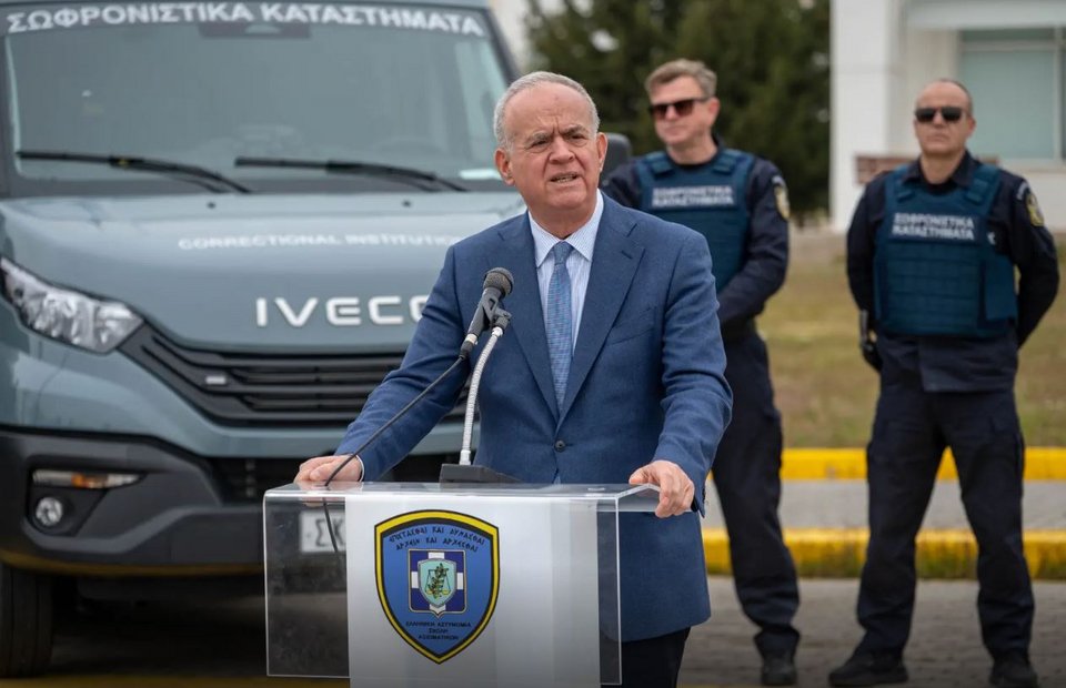 Ο υφυπουργός Προστασίας του Πολίτη, Ιωάννης Λαμπρόπουλος / Φωτογραφία: Υπ. Προστασίας του Πολίτη