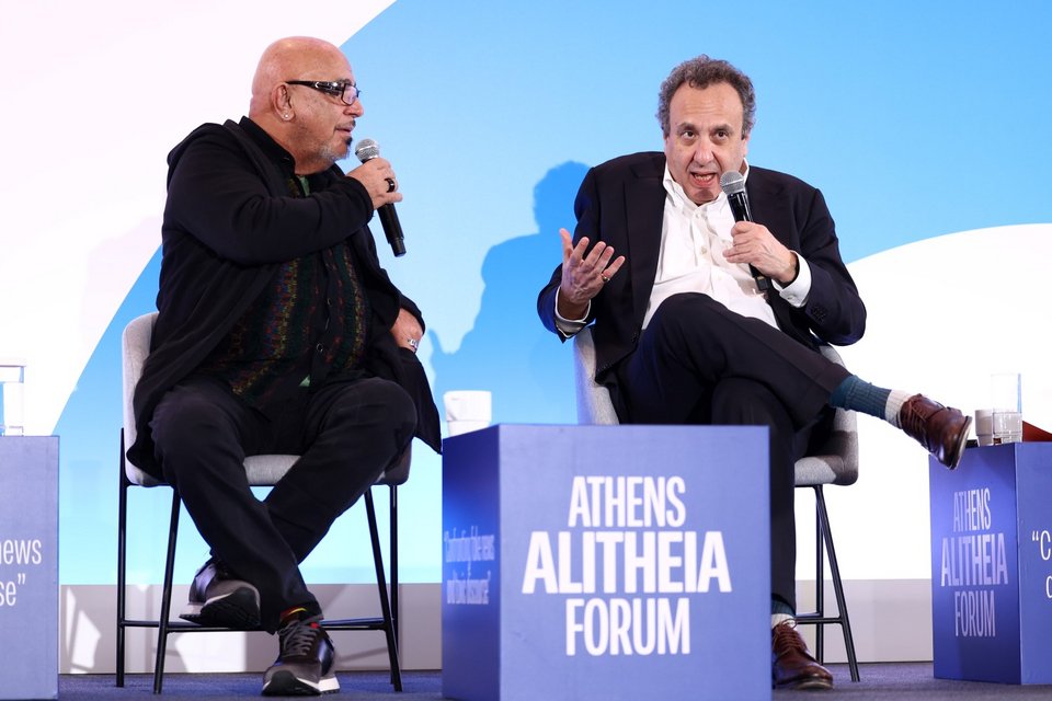  Athens Alitheia Forum. Παρεμβάσεις κυβέρνησης και Βουλής / Φωτογραφία: IntimeNews 