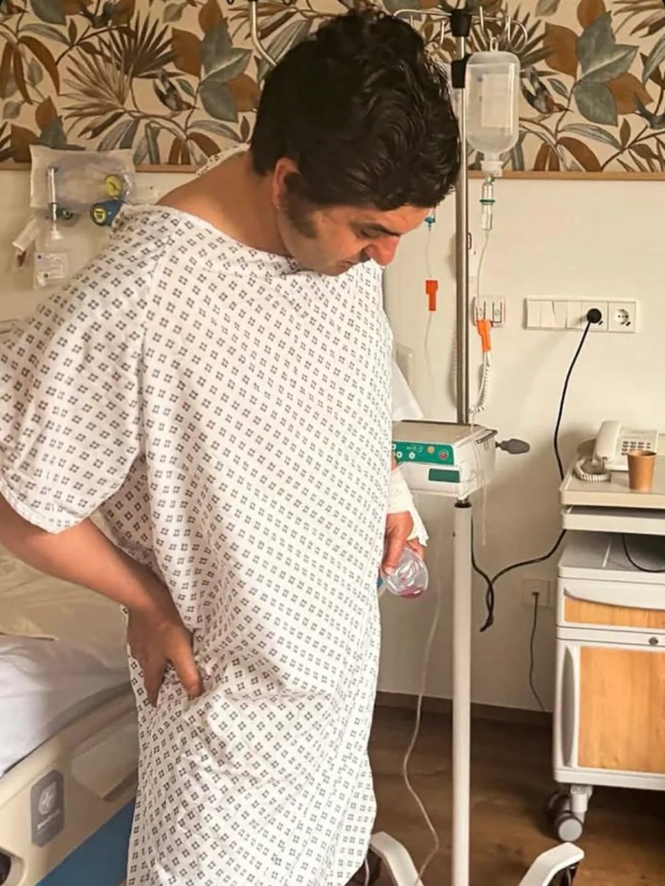 O Μοράντε ντε λα Πουέμπλα στο νοσοκομείο - Instagram