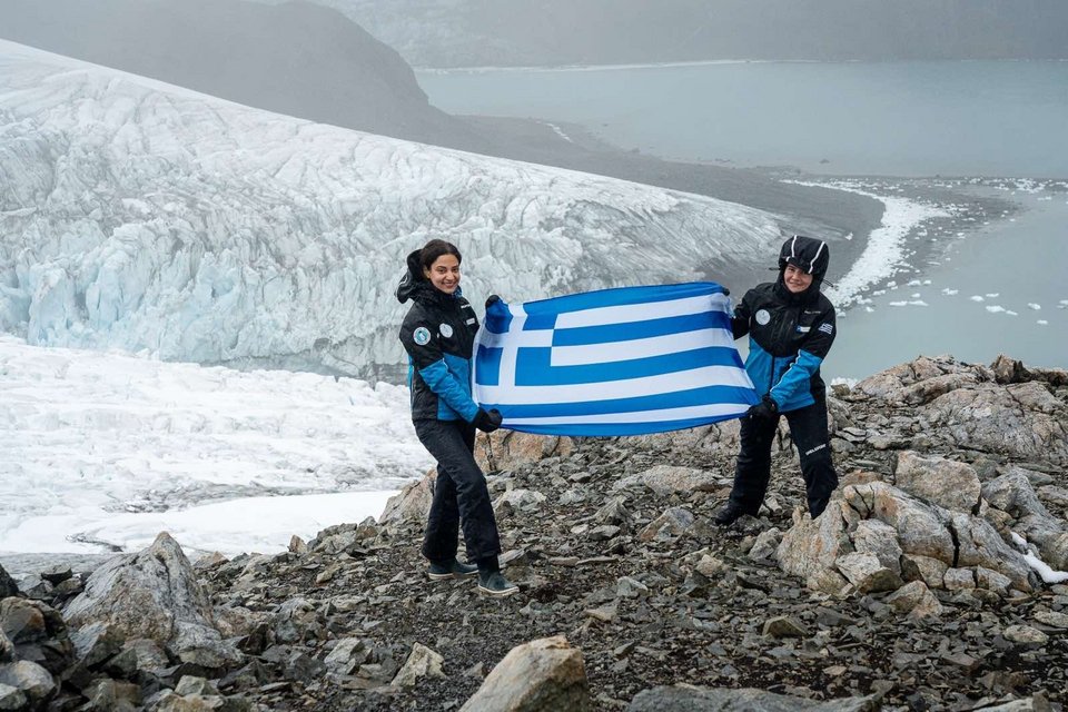 Οι δυο Ελληνίδες ερευνήτριες στην Ανταρκτική
