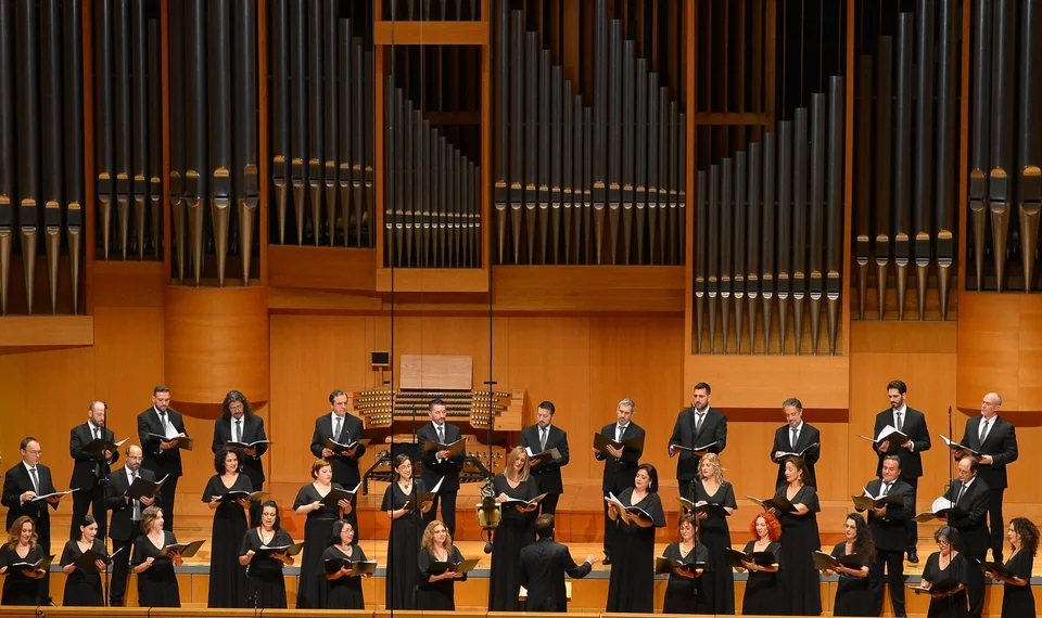 Χορωδία της ΕΡΤ / Φωτό Μ. Παπαγεωργίου